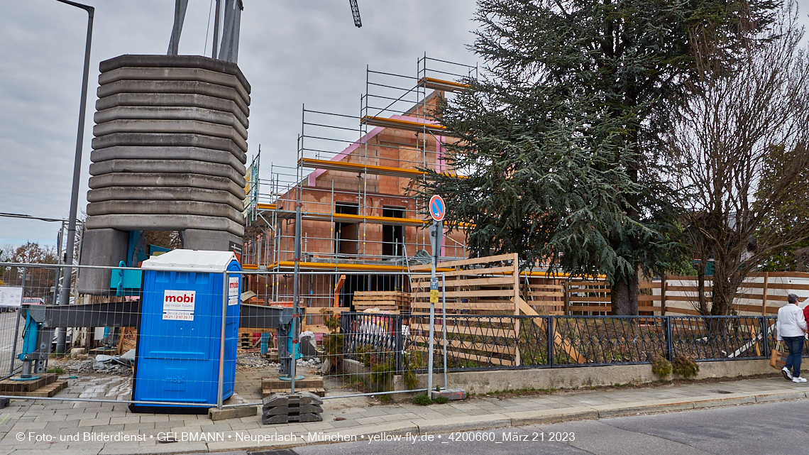21.03.2023 - Baustelle und Wohnanlage Niederalmstraße 16